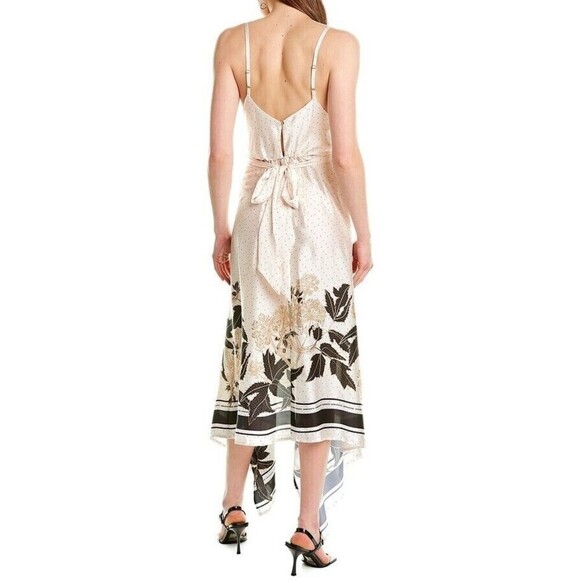 SABINA MUSAYEV Women Teagan Maxi Dress Ivory Print  S - Picture 2 of 7